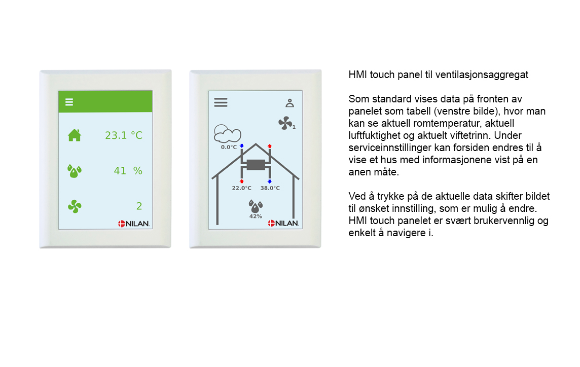 CTS602 HMI oppgraderingssett