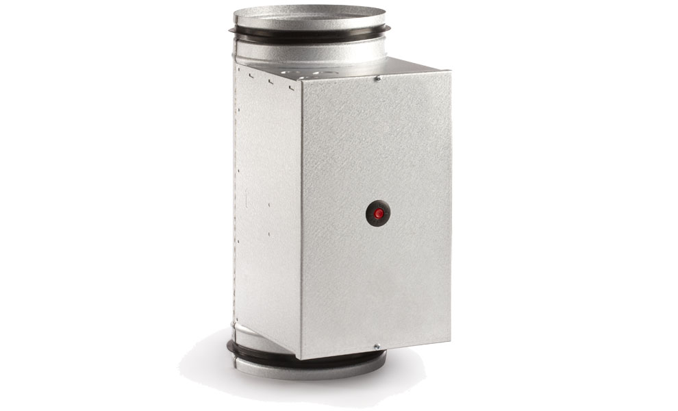 EL-ettervarmebatteri Ø250 - 3000W