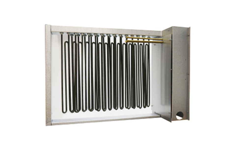 EL-ettervarmebatteri VPM/VPR - Innebygget